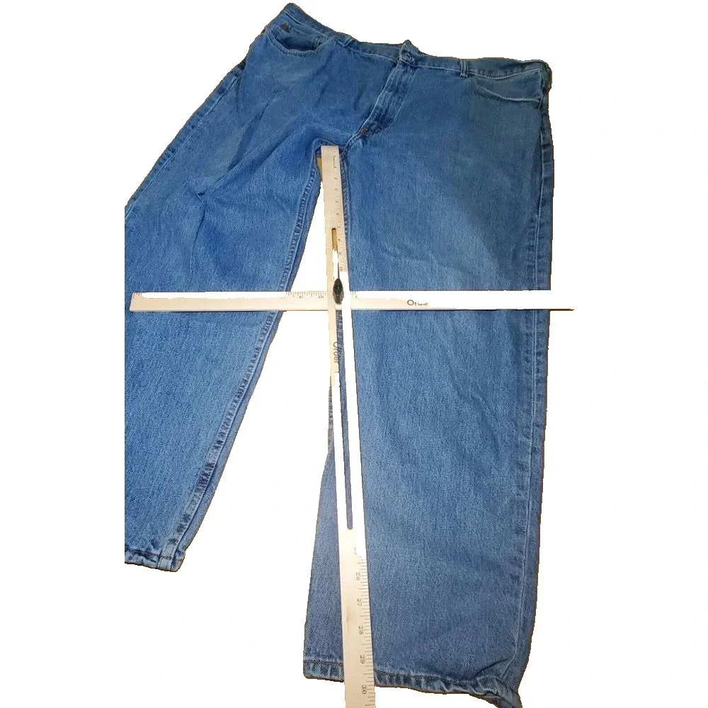 Vintage‎ LEVIS 550 Relaxed Straight Student Denim Jeans 42x30 Work Casual